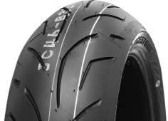 Nahaufnahme der Lauffläche Bridgestone S20 EVO 200/55ZR17 (78 W) Rear TL M/C