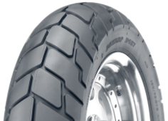 Nahaufnahme der Lauffläche Dunlop D427 180/70 B16 77 H Rear TL
