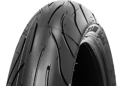 Nahaufnahme der Lauffläche Michelin PILOT POWER 2CT 120/65ZR17 (56 W) Front TL M/C