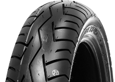 Nahaufnahme der Lauffläche Bridgestone BT 45 140/70-18 67 H Rear TL M/C