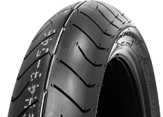 Nahaufnahme der Lauffläche Bridgestone G 709 130/70 R18 63 H Front TL M/C