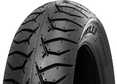 Nahaufnahme der Lauffläche Pirelli Diablo Scooter 160/60 R14 65 H Rear TL M/C