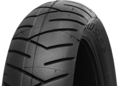 Nahaufnahme der Lauffläche Pirelli SL 26 110/100-12 67 J Front/Rear TL