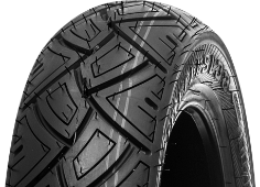 Nahaufnahme der Lauffläche Pirelli SL 38 Unico 120/70-10 54 L Front/Rear TL RF