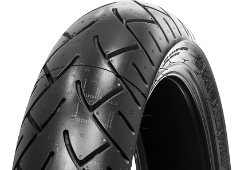 Nahaufnahme der Lauffläche Metzeler ME 880 Marathon 140/75 R17 67 V Front TL M/C