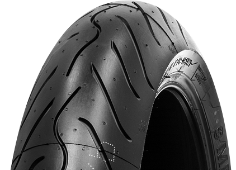 Nahaufnahme der Lauffläche Metzeler Sportec M3 120/65ZR17 (56 W) Front TL M/C