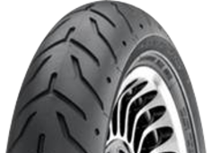 Nahaufnahme der Lauffläche Dunlop D408 130/60 B19 61 H Front TL