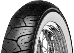 Nahaufnahme der Lauffläche Continental CM2 MU85 B16 77 H Rear TL M/C WW