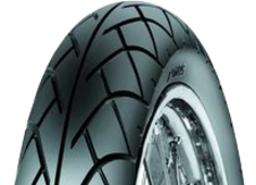 Nahaufnahme der Lauffläche Mitas H-14 90/90-19 52 T Front TT M/C