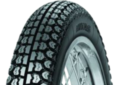 Nahaufnahme der Lauffläche Mitas H-03 3.50-18 62 P Front/Rear TT M/C RF