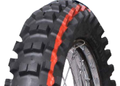 Nahaufnahme der Lauffläche Mitas C-20 2.75-10 37 M Rear TT NHS