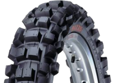 Nahaufnahme der Lauffläche Maxxis M7305 Maxxcross IT 80/100-12 50 M Rear TT NHS