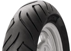 Nahaufnahme der Lauffläche Avon AM63 Viper Stryke 120/70-12 58 P Front/Rear TL RF