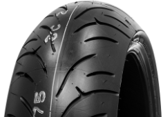 Nahaufnahme der Lauffläche Bridgestone BT 023 160/70ZR17 (73 W) Rear TL M/C