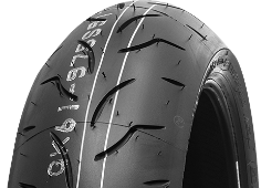 Nahaufnahme der Lauffläche Bridgestone BT 016 PRO 190/55ZR17 (75 W) Rear TL M/C