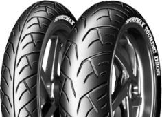 Nahaufnahme der Lauffläche Dunlop Sportmax Touring D205 140/70 R18 67 V Rear TL M/C