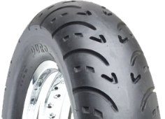 Nahaufnahme der Lauffläche Duro HF296A BLVD 80/90-21 56 H TL M/C