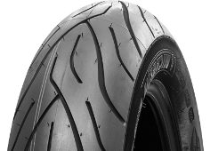 Nahaufnahme der Lauffläche Michelin Commander II 120/90 B17 64 S Front TL/TT M/C