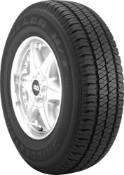 Nahaufnahme der Lauffläche Bridgestone H/T 684 205/65 R16 95 T
