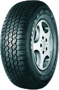Nahaufnahme der Lauffläche Bridgestone Dueler 689 215/80 R16 107 S RFD, TO