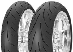 Nahaufnahme der Lauffläche Avon AV80 3D Ultra Sport 200/50ZR17 (75 W) Rear TL