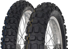 Nahaufnahme der Lauffläche Sava MC23 Rockrider 110/80-18 58 P Rear TT M/C
