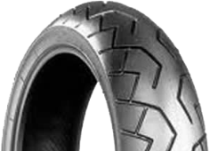 Nahaufnahme der Lauffläche Bridgestone BT 54 170/60ZR18 (73 W) Rear TL M/C G