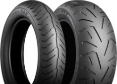 Nahaufnahme der Lauffläche Bridgestone Exedra Max 190/60 R17 78 V Rear TL M/C